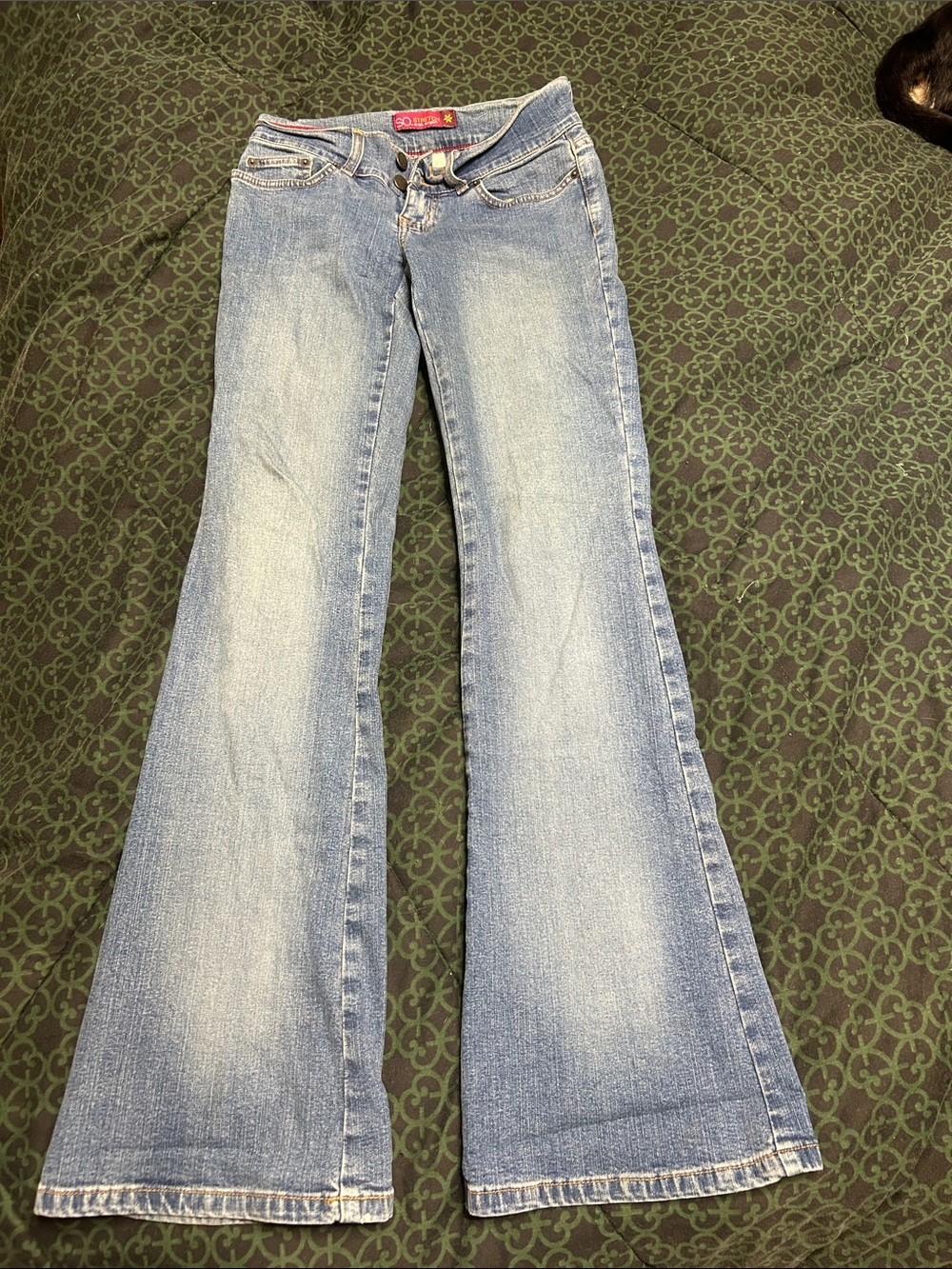 Women’s Light Blue Flared Jeans